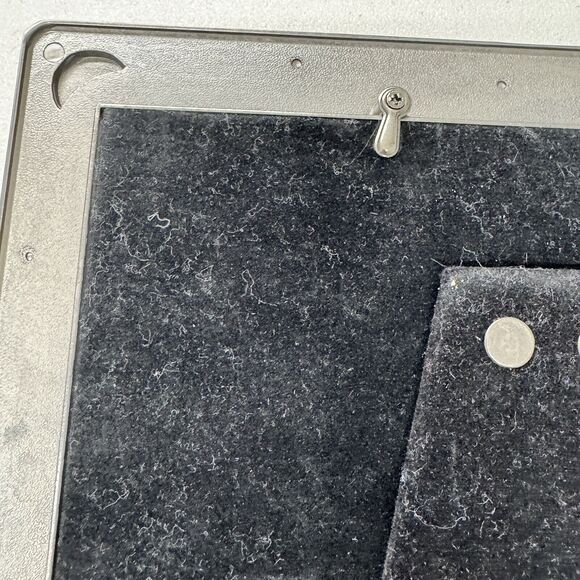 Home Trends Heirloom Picture Frame Baby Duckie Holds 3 Photos Sleep Tight Pewter - Picture 8 of 8